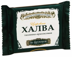 Халва, 250 г тахинно-арахисовая фасованная