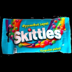 Драже, Skittles (Скиттлс) 38 г Фруктовый заряд